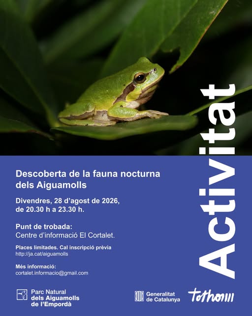 Visita Guiada Descoberta de la fauna nocturna dels Aiguamolls